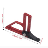 Maxbell Woodworking Height Gauge Measuring Instrument for Saw Table Cutting Grooving