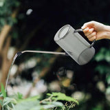 Maxbell 1.5L Watering Can Portable Long Nozzle for House Plants Flower Bonsai Plants grey