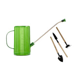 Maxbell 1.5L Watering Can Portable Long Nozzle for House Plants Flower Bonsai Plants green