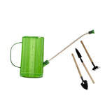 Maxbell 1.5L Watering Can Portable Long Nozzle for House Plants Flower Bonsai Plants green