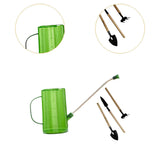 Maxbell 1.5L Watering Can Portable Long Nozzle for House Plants Flower Bonsai Plants green