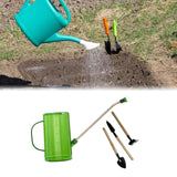Maxbell 1.5L Watering Can Portable Long Nozzle for House Plants Flower Bonsai Plants green