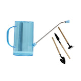 Maxbell 1.5L Watering Can Portable Long Nozzle for House Plants Flower Bonsai Plants blue