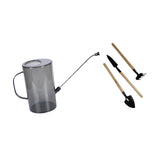 Maxbell 2000ml Indoor Watering Can Long Nozzle for House Plants Plants Garden Flower grey