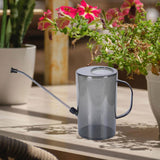 Maxbell 2000ml Indoor Watering Can Long Nozzle for House Plants Plants Garden Flower grey