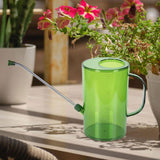 Maxbell 2000ml Indoor Watering Can Long Nozzle for House Plants Plants Garden Flower green