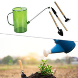 Maxbell 2000ml Indoor Watering Can Long Nozzle for House Plants Plants Garden Flower green