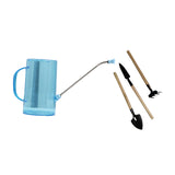 Maxbell 2000ml Indoor Watering Can Long Nozzle for House Plants Plants Garden Flower blue