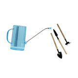 Maxbell 2000ml Indoor Watering Can Long Nozzle for House Plants Plants Garden Flower blue