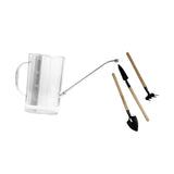 Maxbell 2000ml Indoor Watering Can Long Nozzle for House Plants Plants Garden Flower clear