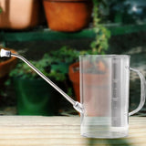 Maxbell 2000ml Indoor Watering Can Long Nozzle for House Plants Plants Garden Flower clear