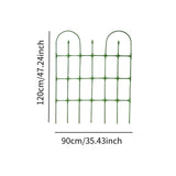 Maxbell Garden Trellis for Climbing Plants Outdoor Stands for Flowers Raised Bed Pea green