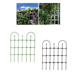 Maxbell Garden Trellis for Climbing Plants Outdoor Stands for Flowers Raised Bed Pea green