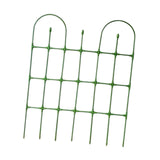 Maxbell Garden Trellis for Climbing Plants Outdoor Stands for Flowers Raised Bed Pea green
