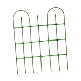 Maxbell Garden Trellis for Climbing Plants Outdoor Stands for Flowers Raised Bed Pea green