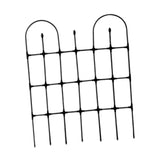 Maxbell Garden Trellis for Climbing Plants Outdoor Stands for Flowers Raised Bed Pea black