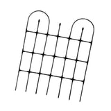 Maxbell Garden Trellis for Climbing Plants Outdoor Stands for Flowers Raised Bed Pea black