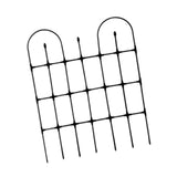 Maxbell Garden Trellis for Climbing Plants Outdoor Stands for Flowers Raised Bed Pea black