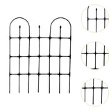 Maxbell Garden Trellis for Climbing Plants Outdoor Stands for Flowers Raised Bed Pea black