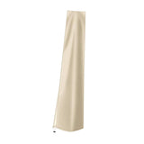 Maxbell Garden Parasol Cover Dust Protection Umbrella Cover for Yard Patio Courtyard Beige without Pole