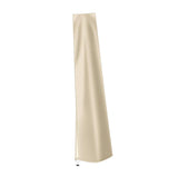 Maxbell Garden Parasol Cover Dust Protection Umbrella Cover for Yard Patio Courtyard Beige without Pole