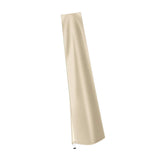 Maxbell Garden Parasol Cover Dust Protection Umbrella Cover for Yard Patio Courtyard Beige without Pole