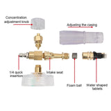 Maxbell Car Wash Foam Pressure Sprayer 1L High Pressure for Yard Cleaning
