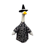 Maxbell Porch Goose Outfits Soft Cloth Lawn Goose Clothes for Courtyard Garden Patio