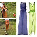 Maxbell Gardening Apron Supplies Mesh Fabric Work Apron for Planting Harvesting Work Blue