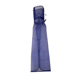 Maxbell Gardening Apron Supplies Mesh Fabric Work Apron for Planting Harvesting Work Blue