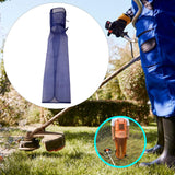 Maxbell Gardening Apron Supplies Mesh Fabric Work Apron for Planting Harvesting Work Blue