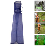 Maxbell Gardening Apron Supplies Mesh Fabric Work Apron for Planting Harvesting Work Blue