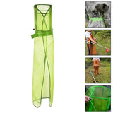 Maxbell Gardening Apron Supplies Mesh Fabric Work Apron for Planting Harvesting Work Green