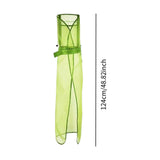 Maxbell Gardening Apron Supplies Mesh Fabric Work Apron for Planting Harvesting Work Green
