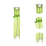Maxbell Gardening Apron Supplies Mesh Fabric Work Apron for Planting Harvesting Work Green