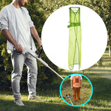Maxbell Gardening Apron Supplies Mesh Fabric Work Apron for Planting Harvesting Work Green