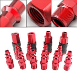 Maxbell 14Pcs Replacement Aluminum Alloy Quick Connectors Air Coupler & Air Plug Kit