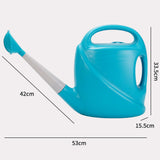 Maxbell Plant Watering Can Long Spout for Potted Plants Houseplants Indoor Gardening 53cmx33.5cm 10L Blue