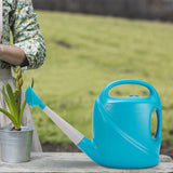 Maxbell Plant Watering Can Long Spout for Potted Plants Houseplants Indoor Gardening 53cmx33.5cm 10L Blue