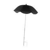 Maxbell Plant Umbrella for Outdoor Plants Sun Shade for Plants for Potted Flower Pot Black