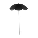 Maxbell Plant Umbrella for Outdoor Plants Sun Shade for Plants for Potted Flower Pot Black