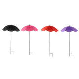 Maxbell Plant Umbrella for Outdoor Plants Sun Shade for Plants for Potted Flower Pot Black