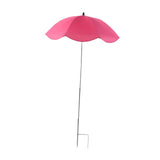 Maxbell Plant Umbrella for Outdoor Plants Sun Shade for Plants for Potted Flower Pot Pink