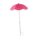 Maxbell Plant Umbrella for Outdoor Plants Sun Shade for Plants for Potted Flower Pot Pink