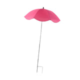 Maxbell Plant Umbrella for Outdoor Plants Sun Shade for Plants for Potted Flower Pot Pink