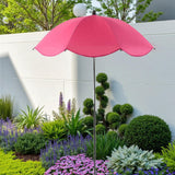 Maxbell Plant Umbrella for Outdoor Plants Sun Shade for Plants for Potted Flower Pot Pink