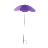 Maxbell Plant Umbrella for Outdoor Plants Sun Shade for Plants for Potted Flower Pot Purple