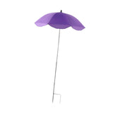 Maxbell Plant Umbrella for Outdoor Plants Sun Shade for Plants for Potted Flower Pot Purple