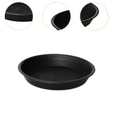Maxbell 5 Pieces Plant Saucers 11 inch Indoor Outdoor Flower Pot Saucers Black