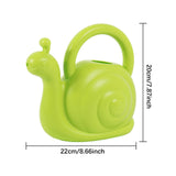 Maxbell Kids Watering Can for Indoor Outdoor Garden Flower Patio Lawn Gardening Tool Green